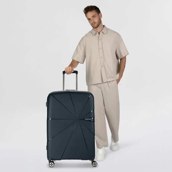 American Tourister Starvibe 4 wheels Trolley 77 cm with expansion pleat