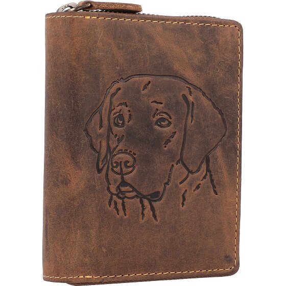 Greenburry Vintage Wallet Genuine Leather 12.5 cm