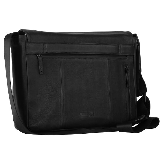 Leonhard Heyden The Hague Messenger Leather 37 cm Laptop compartment