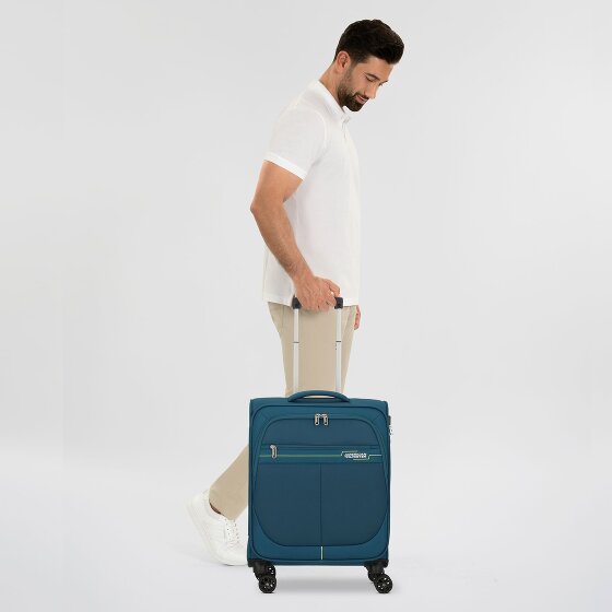 American Tourister Deep Dive 4 wheels Cabin trolley 55 cm