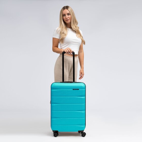 Franky Munich 4.0 4-wheel suitcase set 3-piece with stretch fold