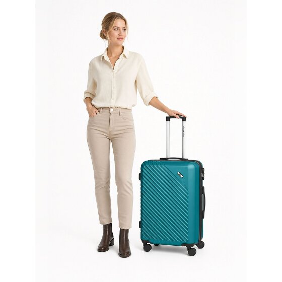 Check.In Paradise 2.0 4 wheels Trolley M 68 cm Expandable
