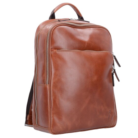 Picard Buddy backpack leather 39 cm laptop compartment