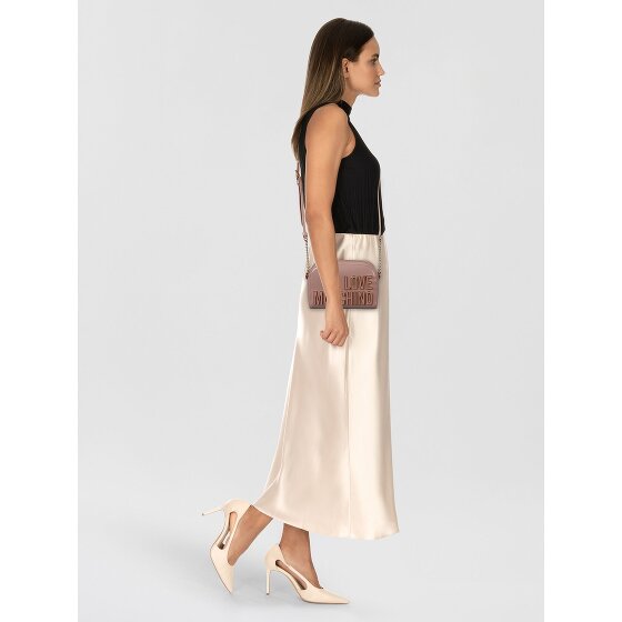 Love Moschino Enameled Logo Shoulder bag 20 cm