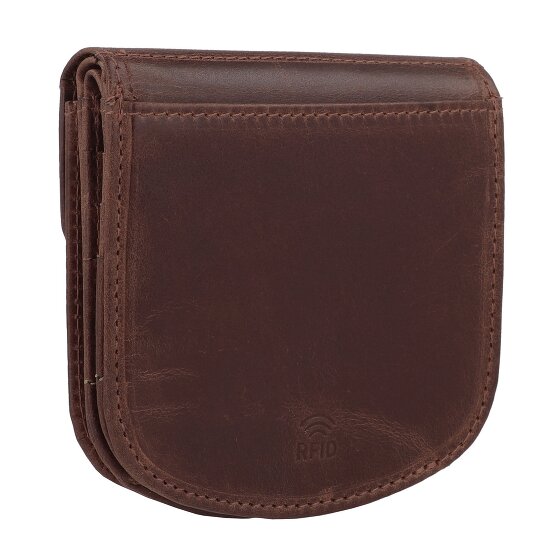 Mika Wallet RFID leather 10 cm Mika Wallet RFID leather 10 cm