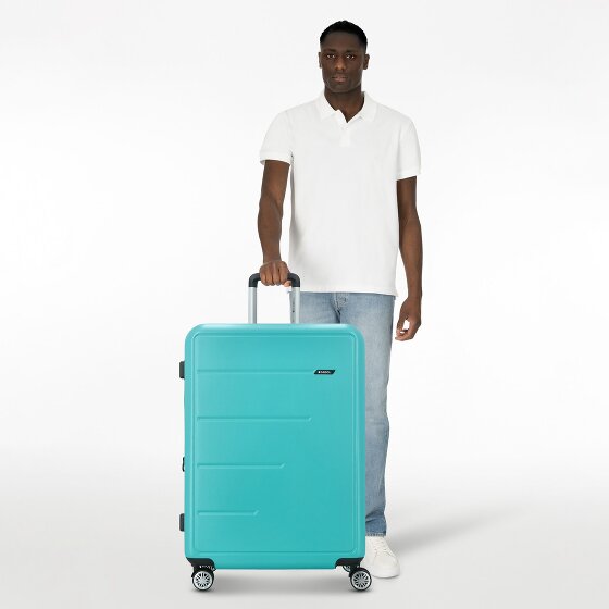 Gabol Future Plus 4 wheels Trolley 74 cm with expansion pleat