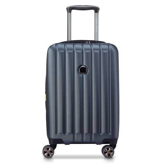 Delsey Paris Longitude 4 wheels Cabin trolley 55 cm with expansion pleat
