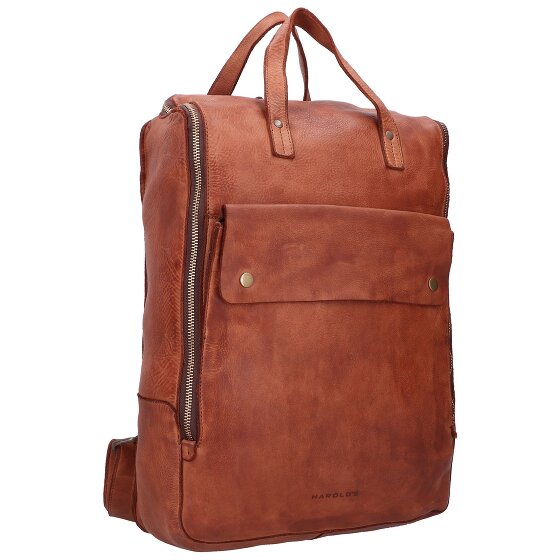 Harold's Submarine backpack leather 37 cm laptop compartment Harold's Submarine backpack leather 37 cm laptop compartment