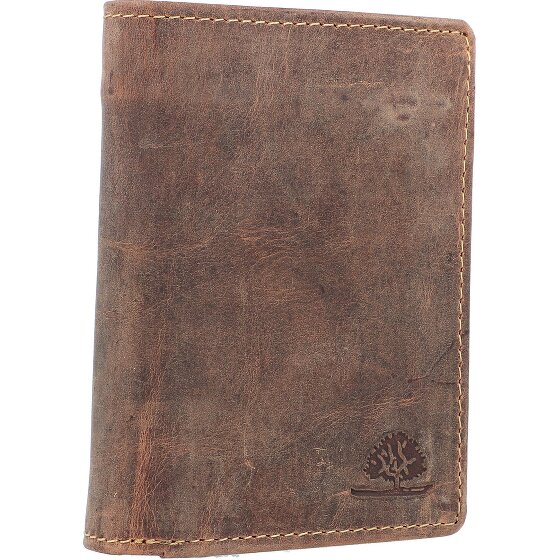 Greenburry Vintage wallet RFID leather 10 cm