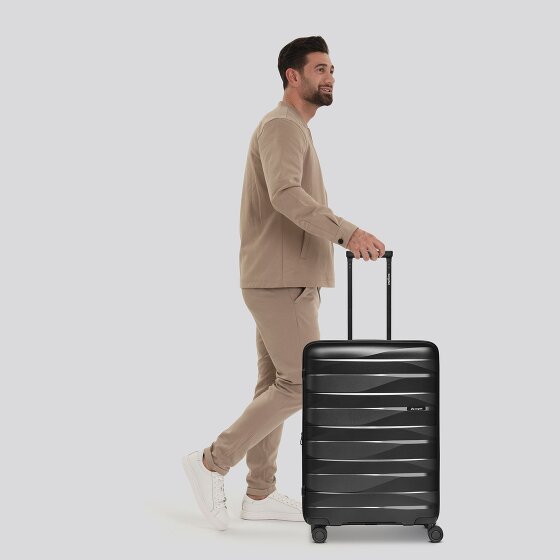 Bergpfeil Travel 4-wheeled trolley M 66 cm with expansion fold
