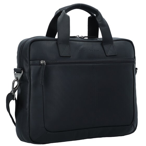 The Chesterfield Brand Wax Pull Up Briefcase Leather 40 cm Laptop compartment