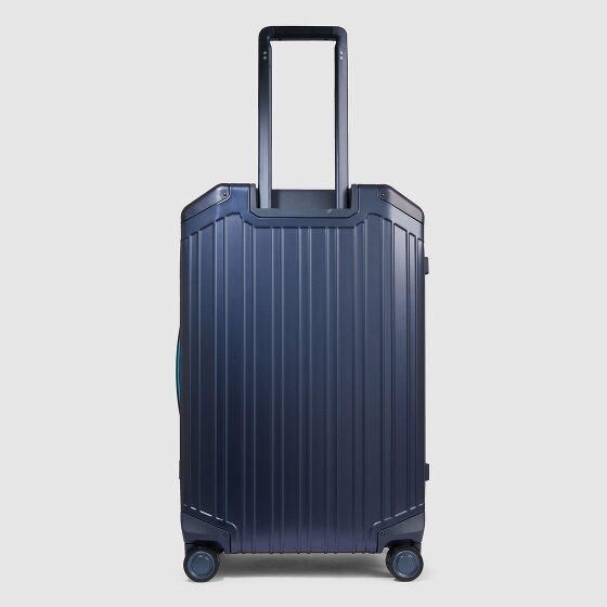 Piquadro PQ-Alub 4-Wheel Aluminum Trolley, 69 cm