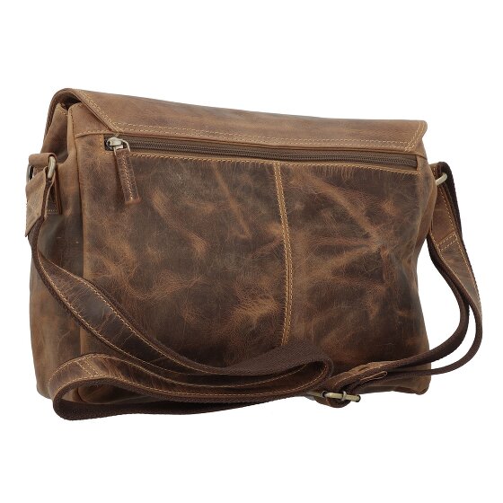 Greenburry Vintage messenger leather 34 cm