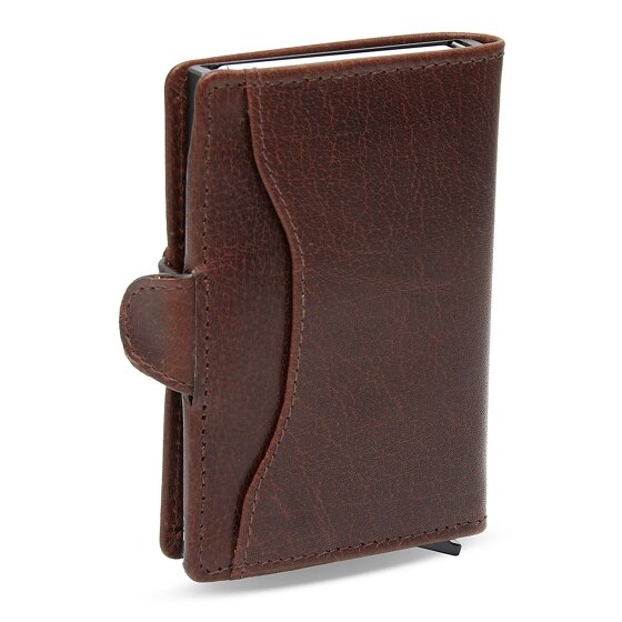 The Chesterfield Brand Albury Credit card case RFID protection Genuine Leather 7 cm