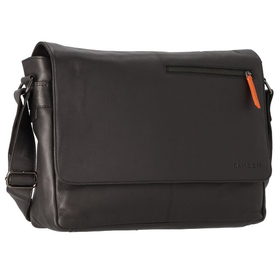Davidoff Essentials Messenger leather 38 cm