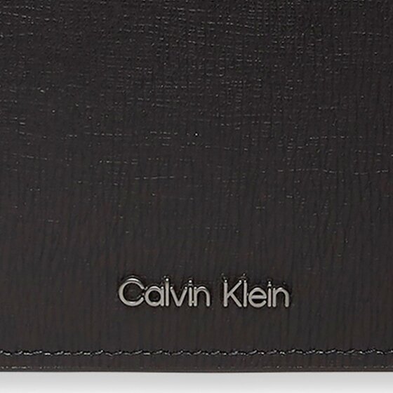 Calvin Klein Saffiano Wallet RFID protection Leather 12 cm