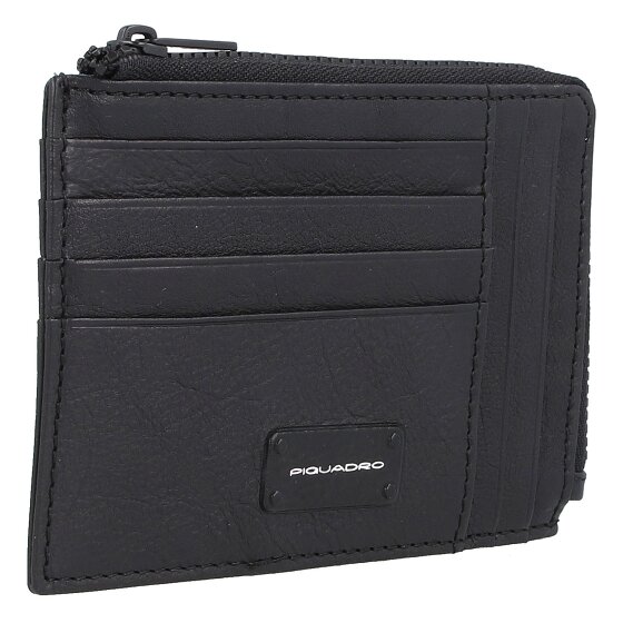 Piquadro Harper credit card case leather 13 cm