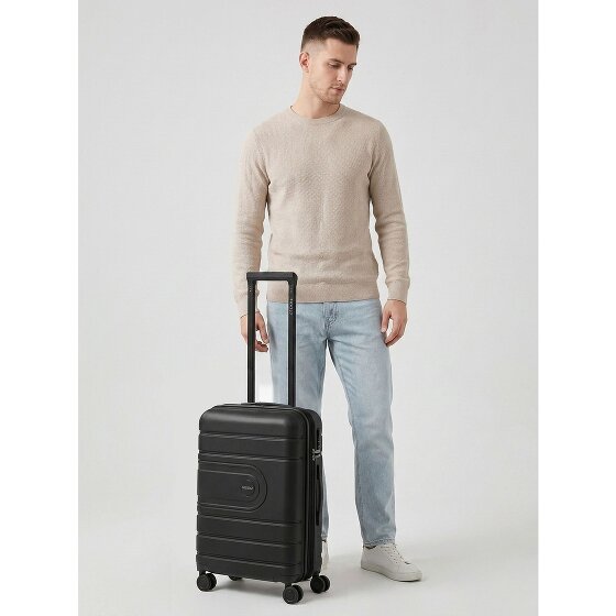 Redolz Essentials 11 4 wheels Cabin trolley 55 cm with expansion pleat