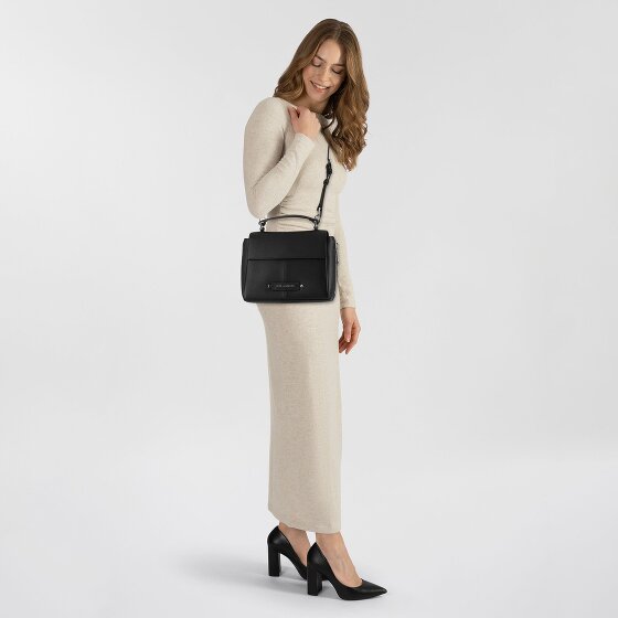 Karl Lagerfeld Behind the Seams Handbag Leather 24 cm with expansion pleat