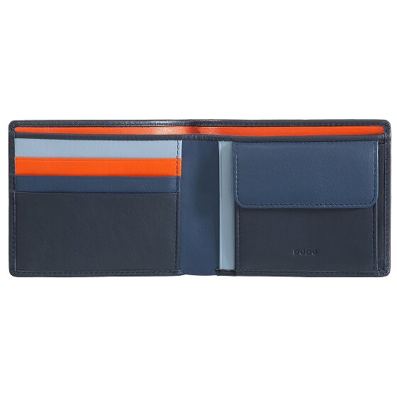DuDu Azzorre Wallet RFID protection Genuine Leather 11 cm