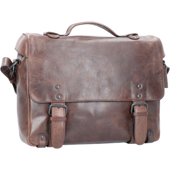 aunts & uncles The Workmates Brain briefcase leather 35 cm laptop compartment