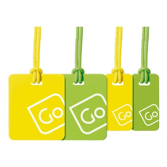 Go Travel Address tag set 4 pcs.