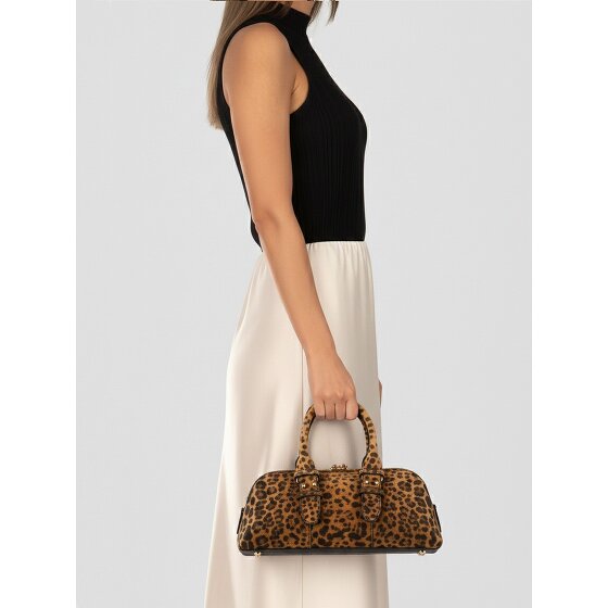 PINKO Bowling Bag Handbag Genuine Leather 29 cm