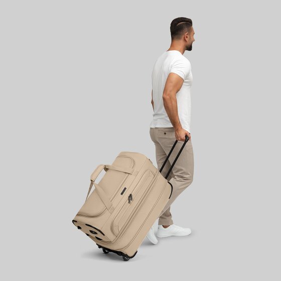 Redolz Duffle Essentials 2-wheeled travel bag 55 cm M with expansion fold
