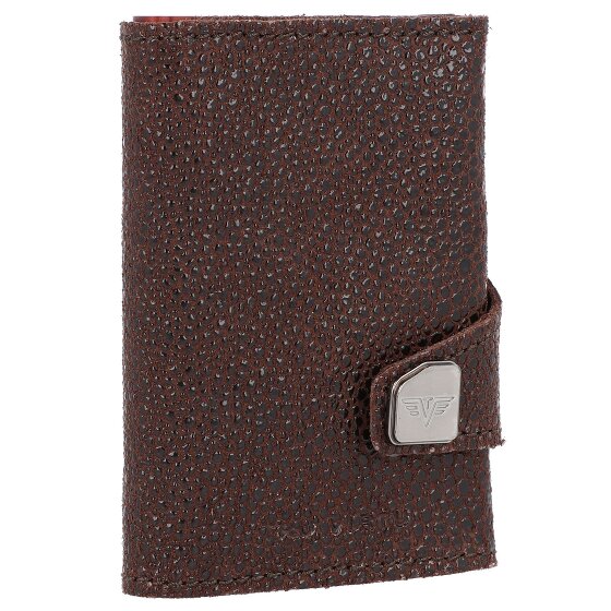 Tru Virtu Click & Slide credit card case wallet RFID leather 6.5 cm
