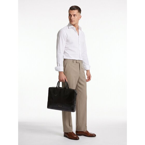 The Bridge Matteo Briefcase Genuine Leather 38 cm Laptop compartment