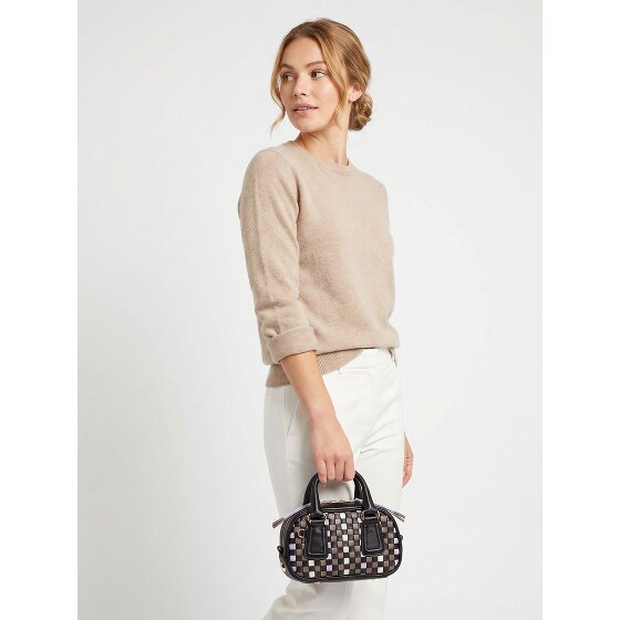 DuDu Woven Handbag Genuine Leather 20.5 cm