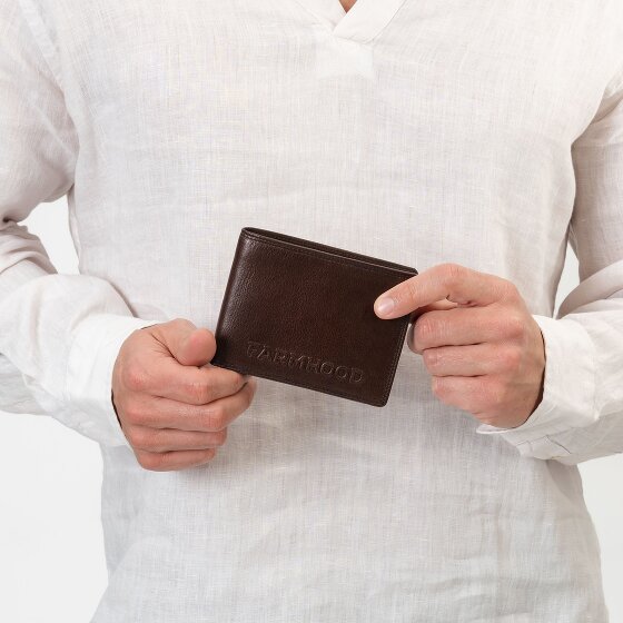 Farmhood Memphis Wallet RFID protection Genuine Leather 12.5 cm