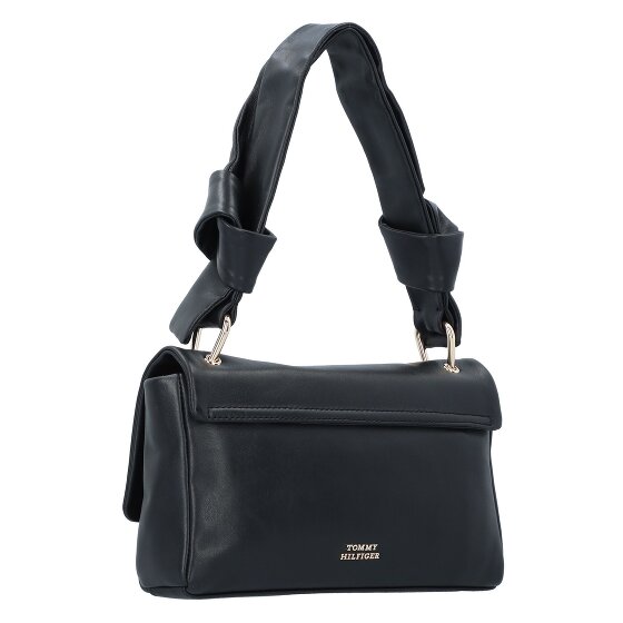 Tommy Hilfiger Pushlock Shoulder Bag Leather 26 cm