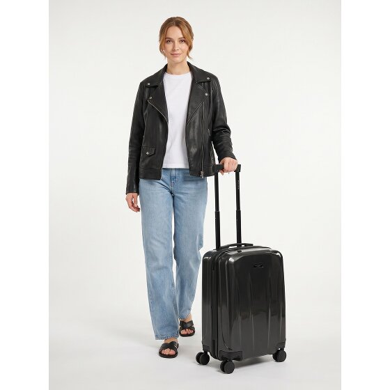 Police New York 4 wheels Cabin suitcase S 54 cm Expandable