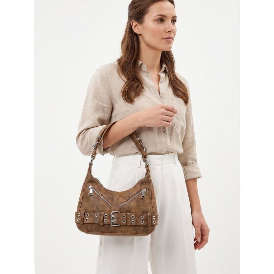Desigual Valentine Camel Shoulder Bag 24 cm
