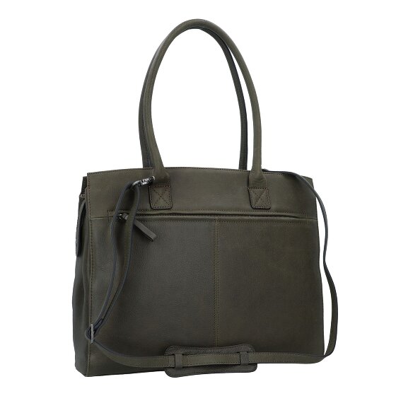 Castelijn & Beerens Carisma shoulder bag RFID leather 38 cm laptop compartment Castelijn & Beerens Carisma shoulder bag RFID leather 38 cm laptop compartment