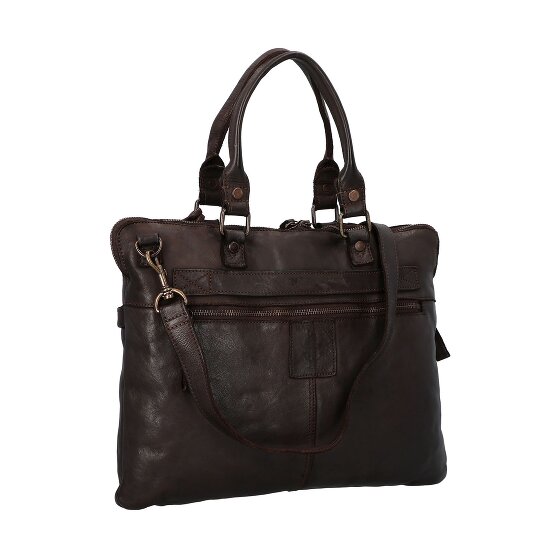 Harbour 2nd Vega Briefcase Leather 38 cm Laptop compartment