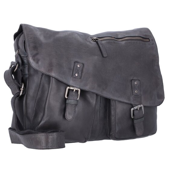 Greenburry GBVT Messenger leather 38 cm laptop compartment