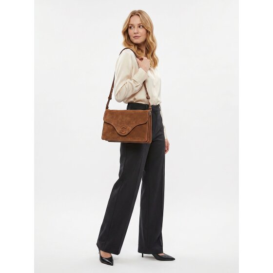 Coccinelle C-Me Shoulder Bag Genuine Leather 32 cm