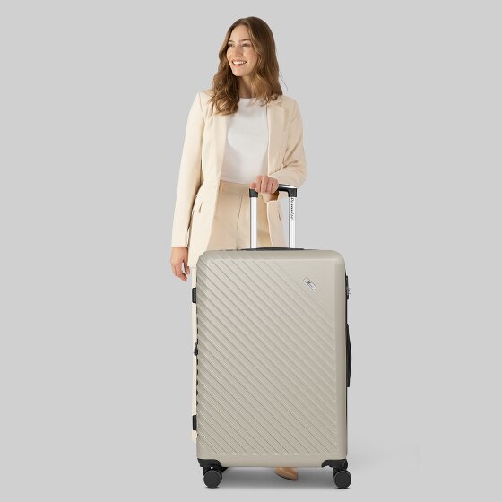Check.In Paradise 2.0 4 wheels Trolley L 78 cm with expansion pleat