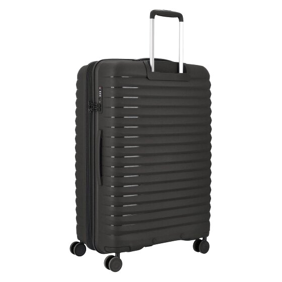 d&n Travel Line 4500 4 wheels Trolley L 75 cm with expansion pleat