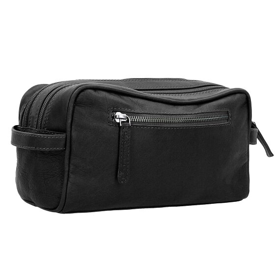The Chesterfield Brand Wax Pull Up Toilet bag Leather 24 cm