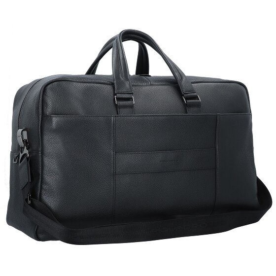 Piquadro Blue Square Weekender travel bag leather 52 cm