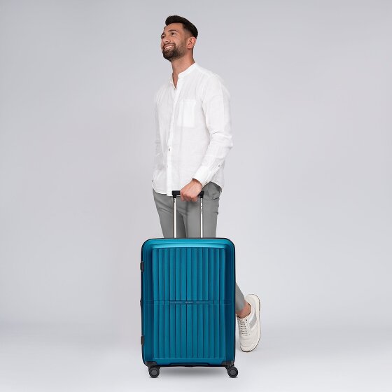 Pactastic Collection 01 4 wheels Trolley M 67 cm with expansion pleat