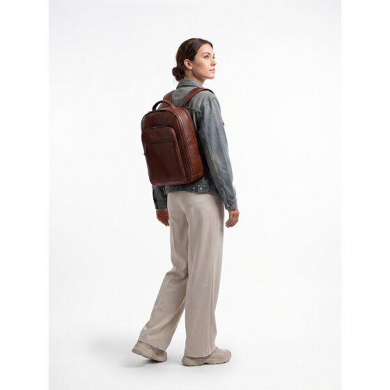 The Chesterfield Brand Serenzo Daypack Genuine Leather 40 cm Laptop compartment