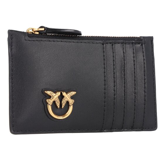 PINKO Airone Credit card case Genuine Leather 13.5 cm