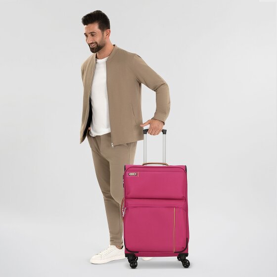 d&n Travel Line 6764 4 wheels Trolley 65 cm Expandable