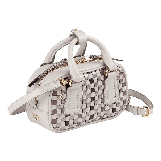 DuDu Woven Handbag Leather 20.5 cm