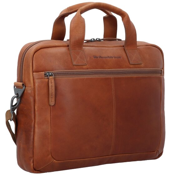 The Chesterfield Brand Wax Pull Up Briefcase Leather 40 cm Laptop compartment