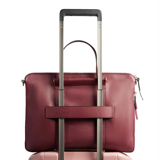 Piquadro Circle briefcase leather 43 cm laptop compartment